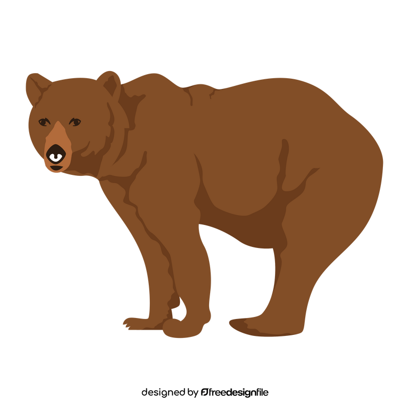 Russian bear clipart