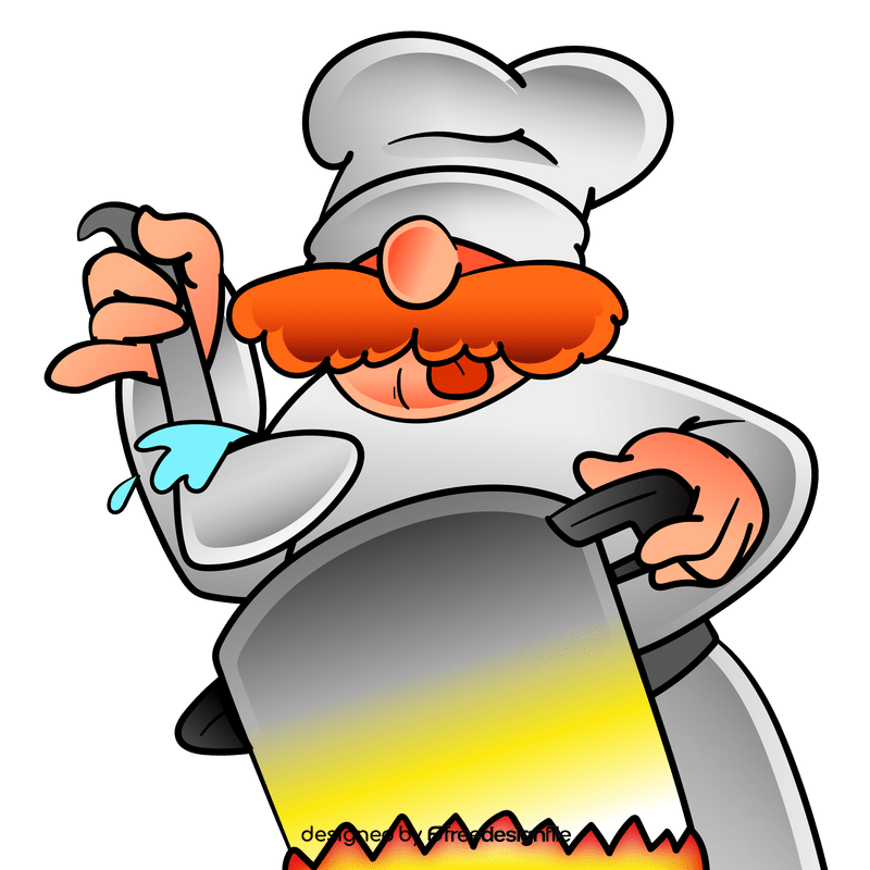 Chef cartoon clipart