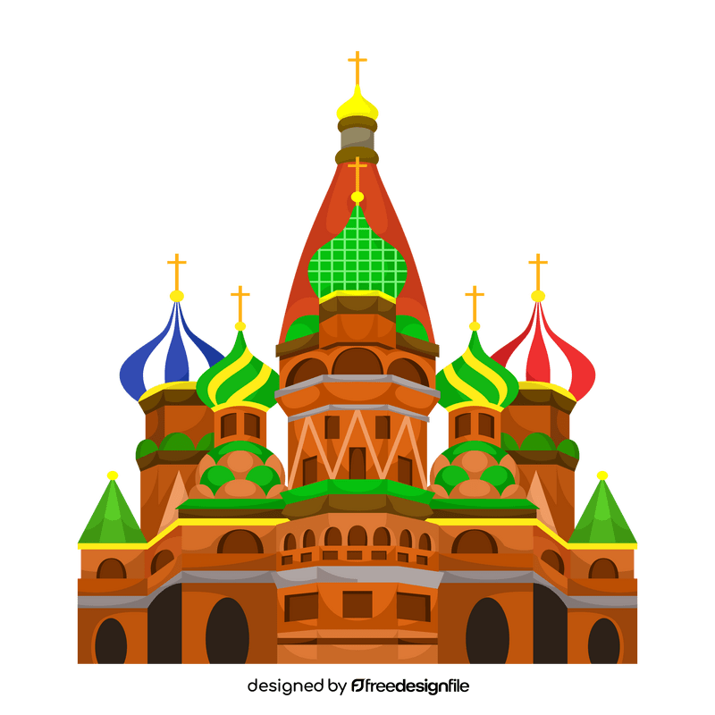 St. Basil's Cathedral clipart