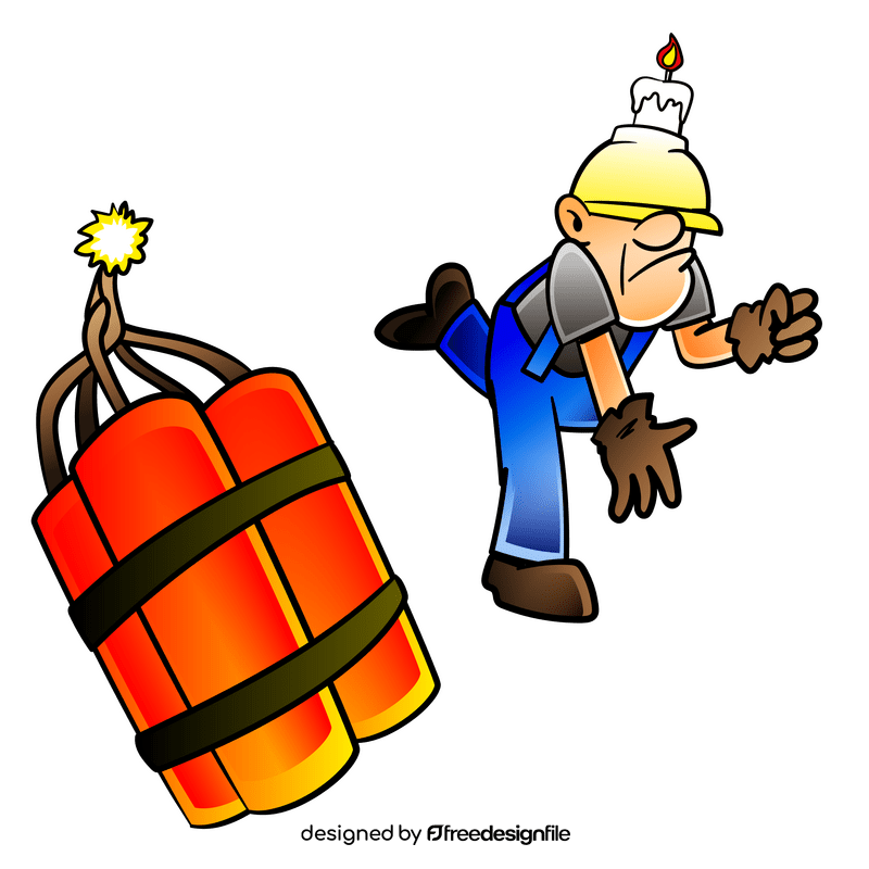 Miner cartoon clipart