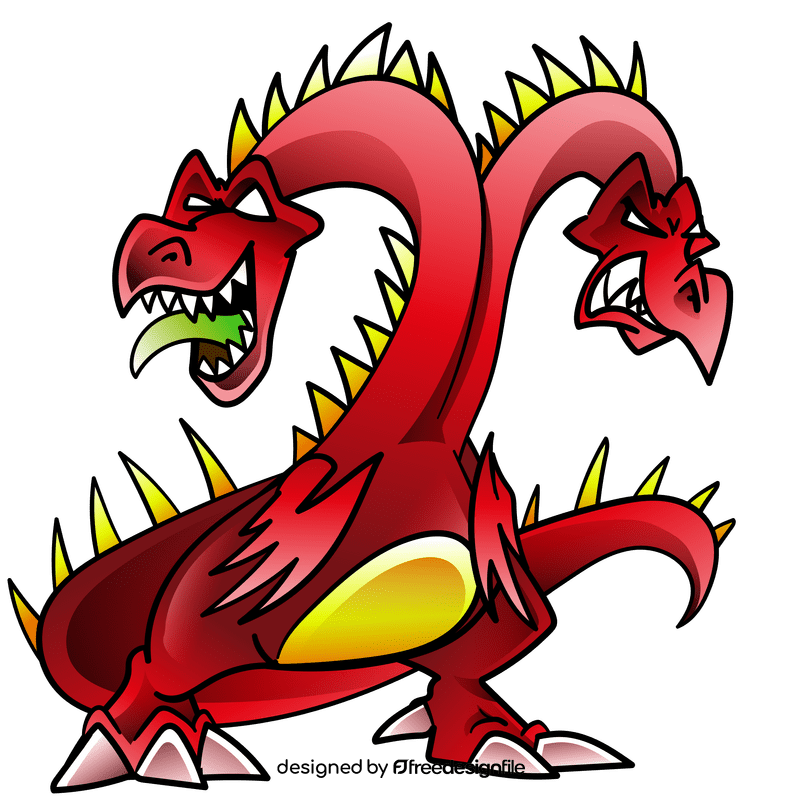 Dragon cartoon clipart