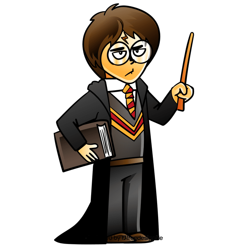 Harry potter cartoon clipart