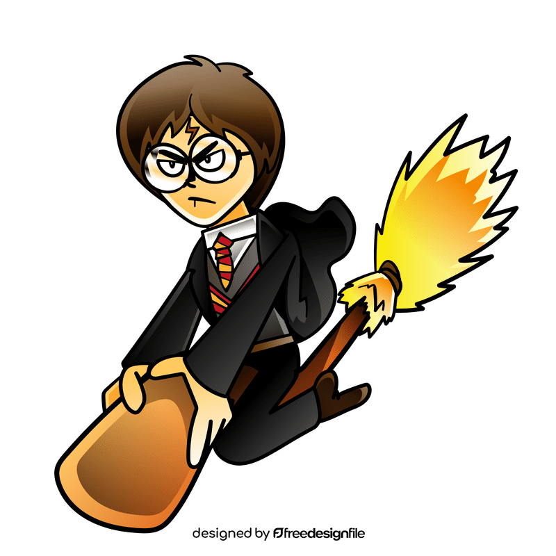 Harry potter cartoon clipart