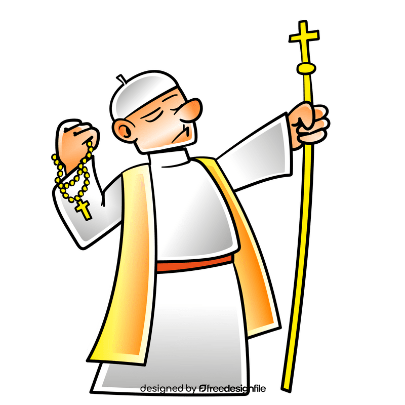 Priest cartoon clipart