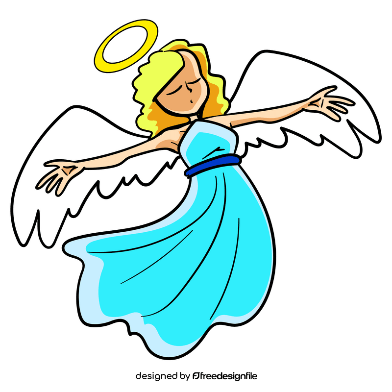 Angel cartoon clipart