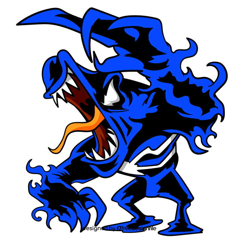 Venom cartoon clipart