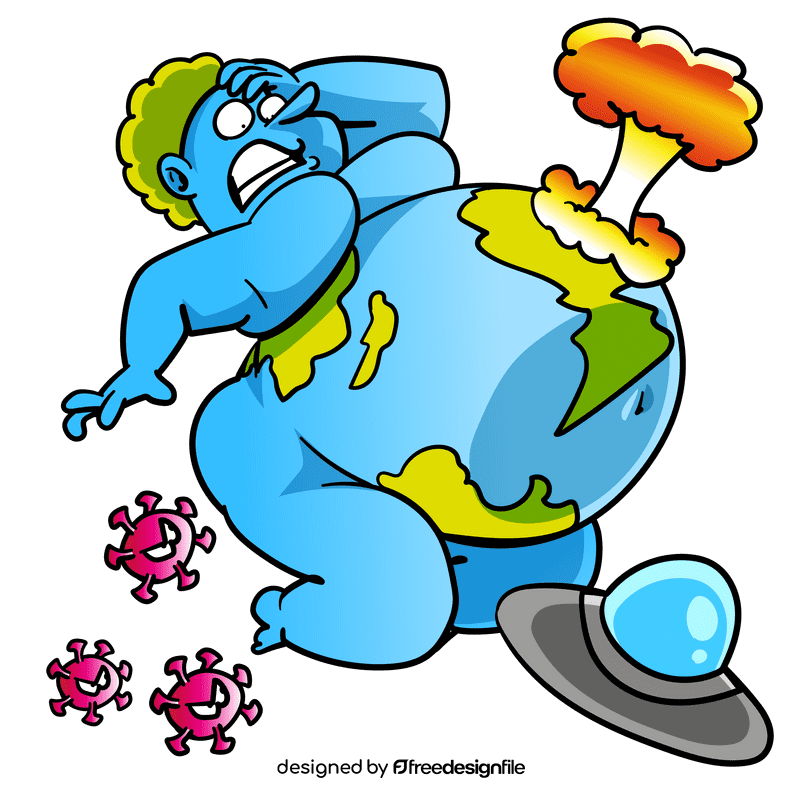 Earth cartoon clipart