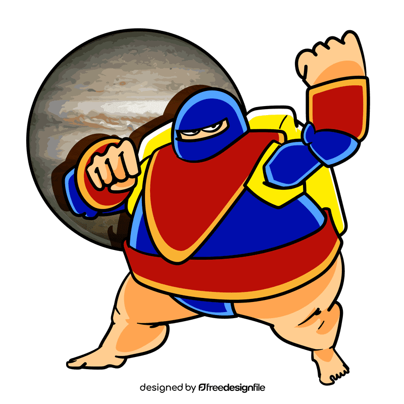 Jupiter cartoon clipart