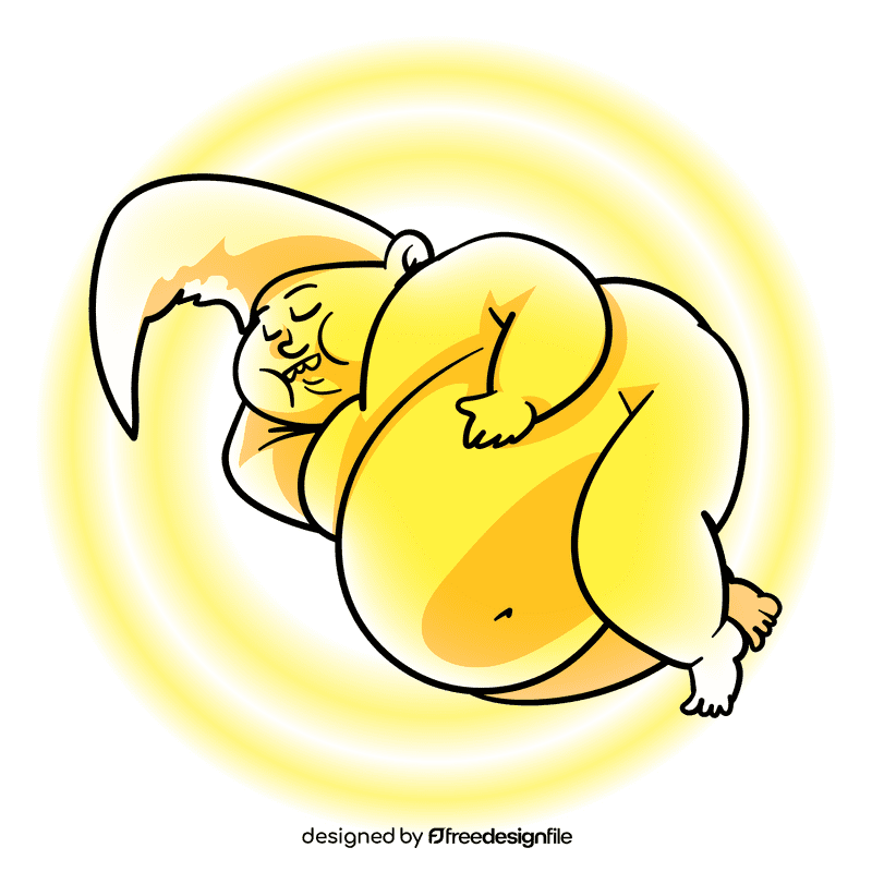 Moon cartoon clipart