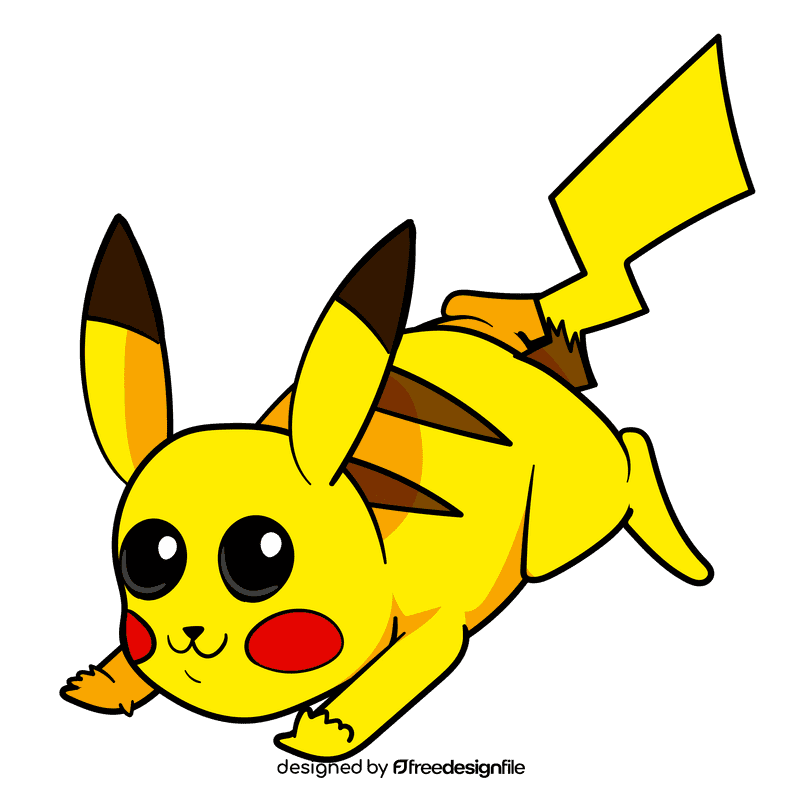 Pokemon Picachu cartoon clipart