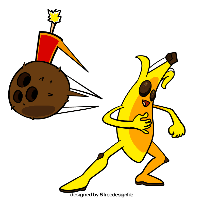 Fortnite Banana cartoon clipart