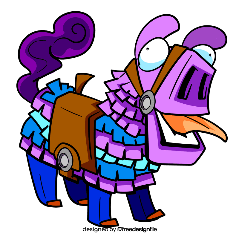 Fortnite Lama cartoon clipart