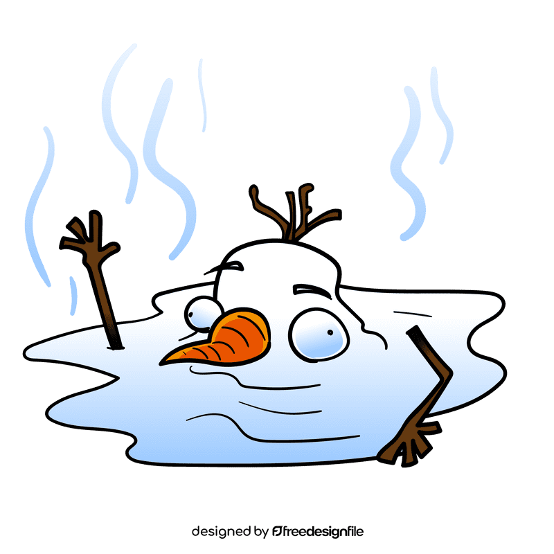 Olaf Frozen Met cartoon clipart