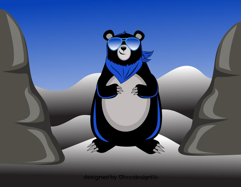 Black Bear vector