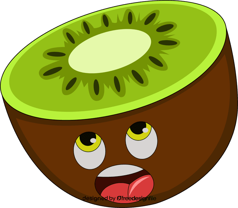 Funny Kiwi clipart