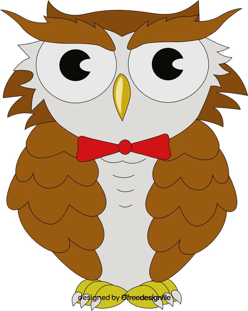 Funny Owl clipart