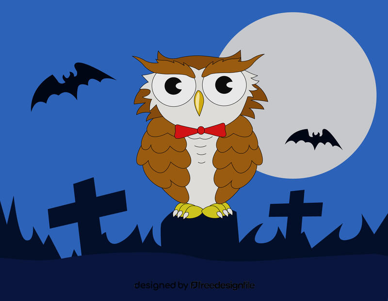 Funny Owl vector