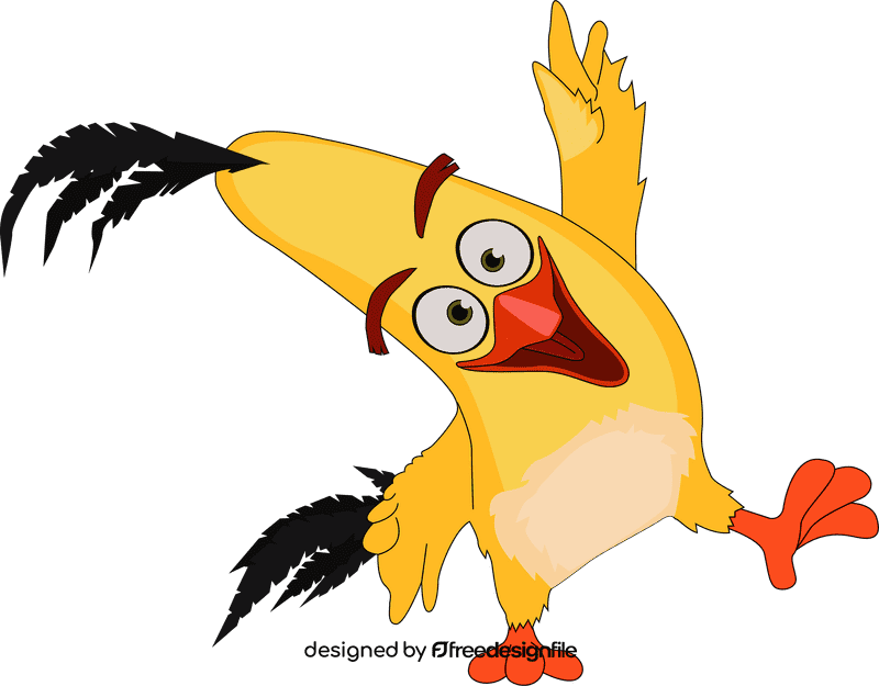 Happy Chunk Angry Birds clipart