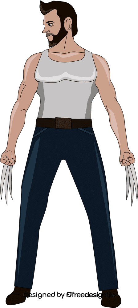 Wolverine clipart