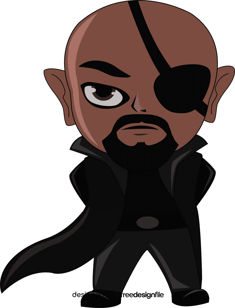 Nick Fury, Marvel, Avengers clipart