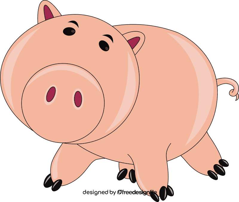 Cute Pig clipart