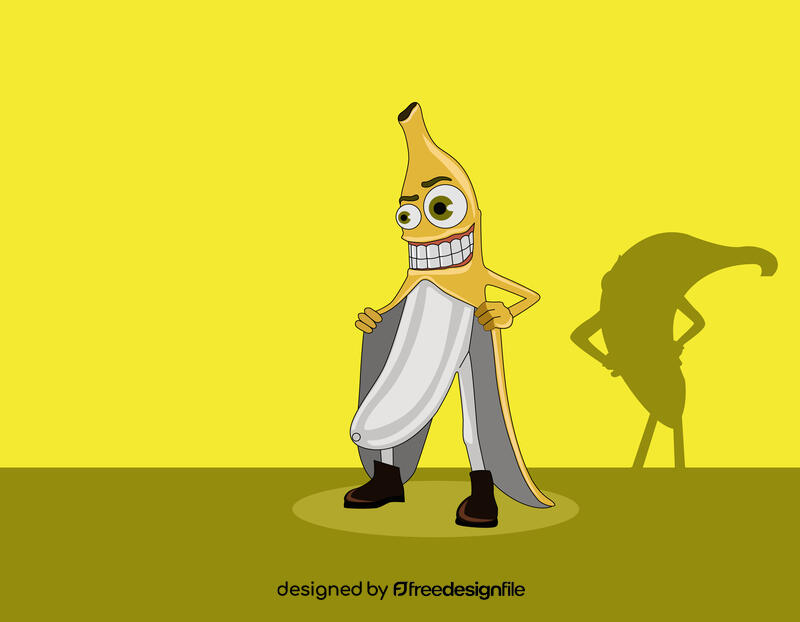 Funny Banana vector