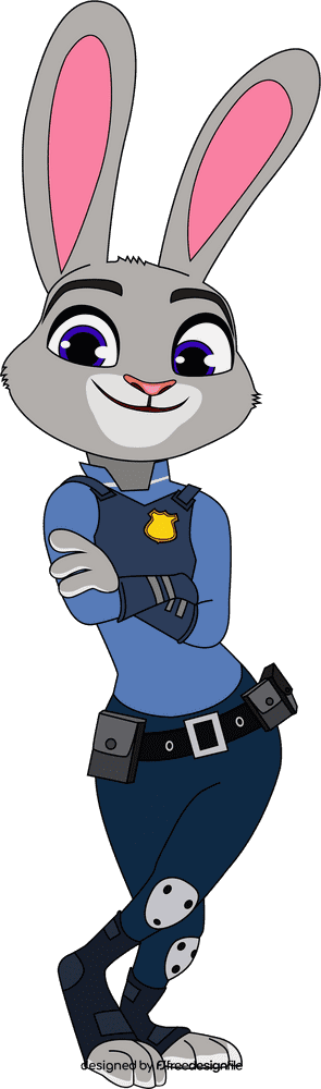 Disney's Zootopia, Judy, rabbit, bunny clipart