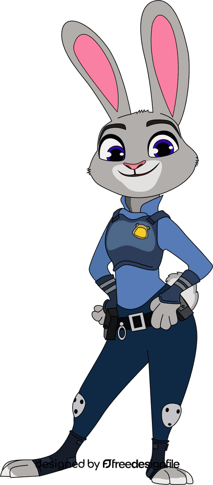 Disney's Zootopia, Judy, rabbit, bunny clipart