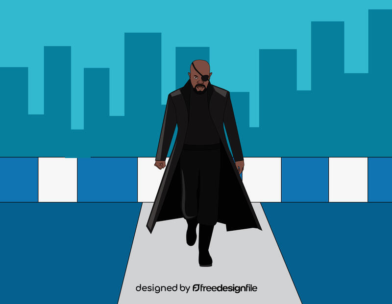 Nick Fury vector