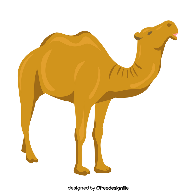 Camel cartoon animal clipart