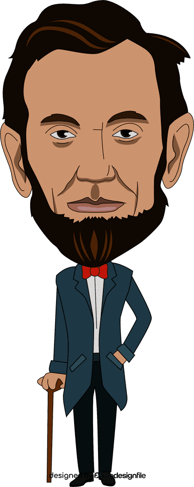 Abraham lincoln cartoon clipart