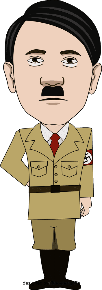 Adolf Hitler cartoon clipart