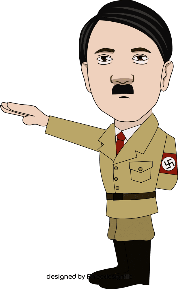 Adolf Hitler Cartoon clipart