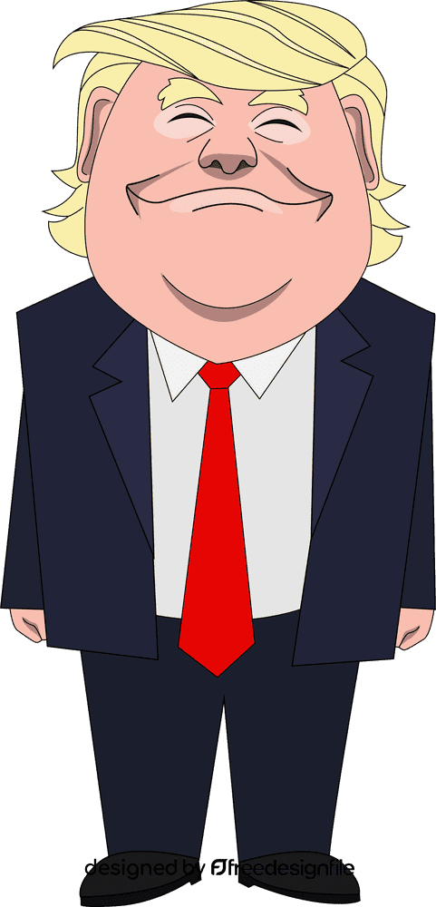 Donald Trump cartoon clipart