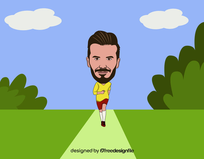 David Beckham vector