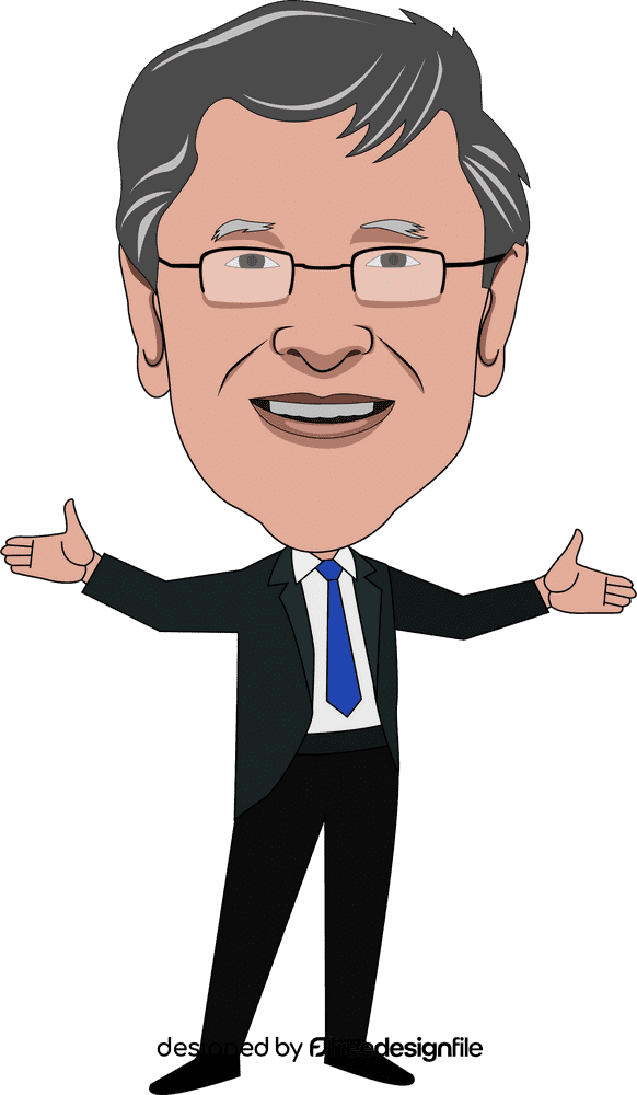 Bill Gates clipart