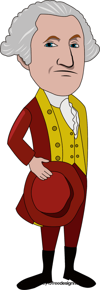 George Washington Cartoon clipart