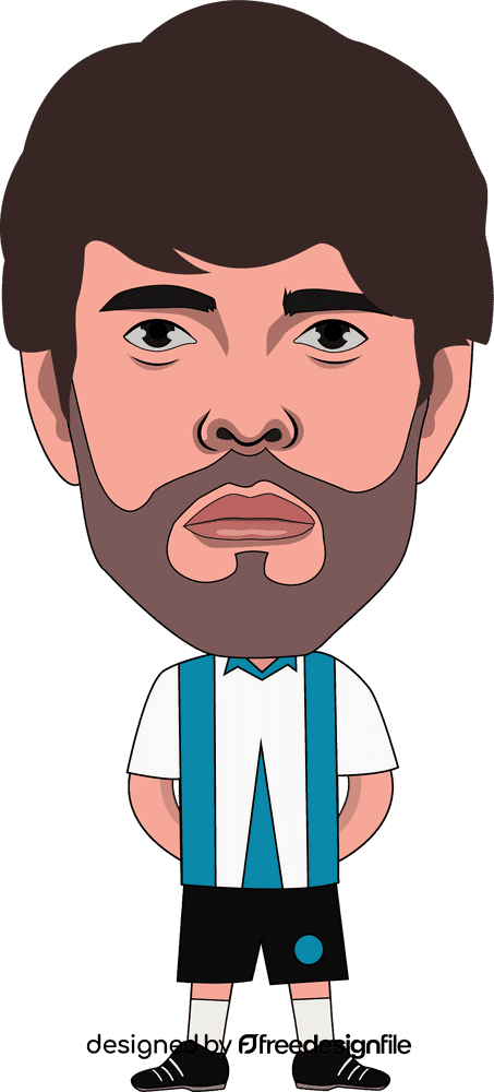 Kaka football player clipart