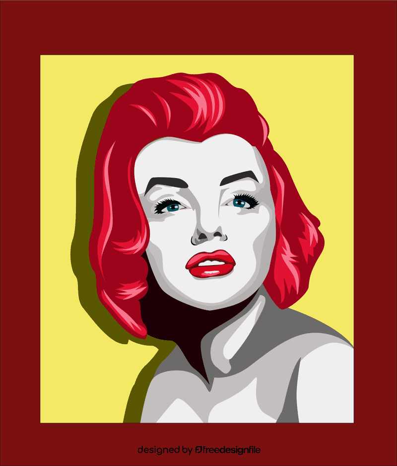 Marilyn Monroe clipart