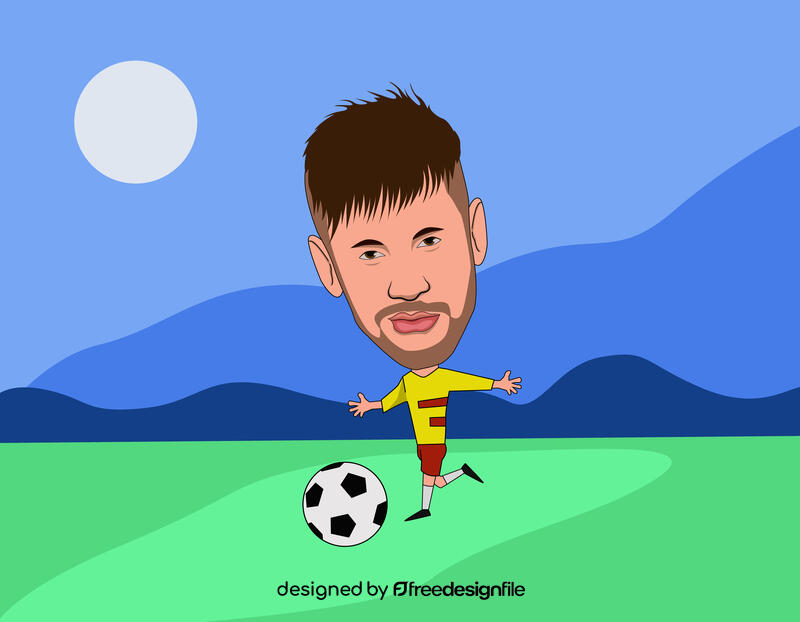 Neymar jr vector