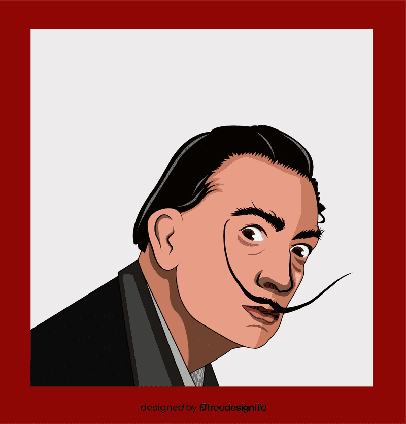 Salvador Dali clipart