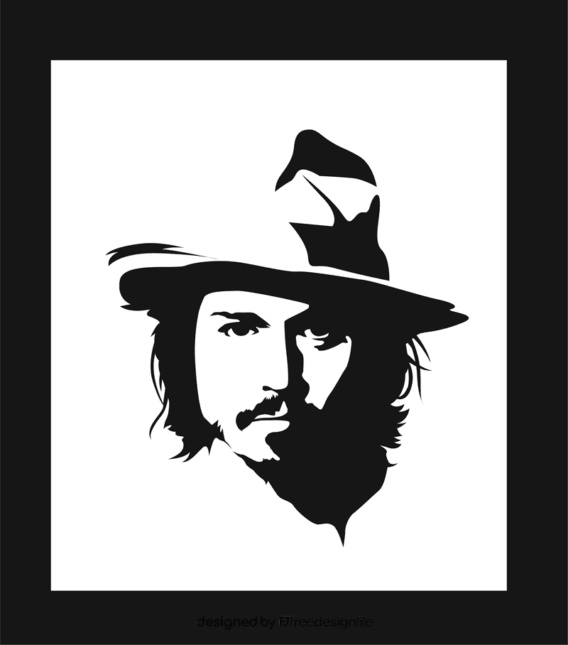 Johnny Depp clipart