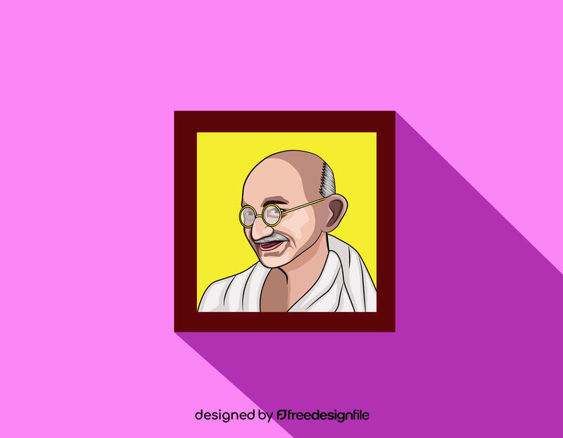 Mahatma Gandhi vector