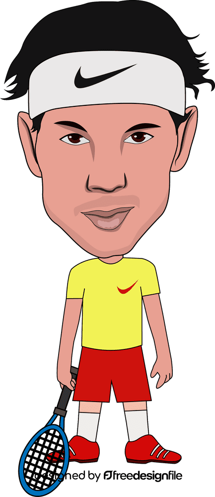 Rafael nadal clipart