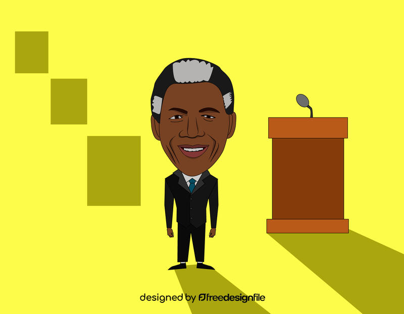 Nelson Mandela vector