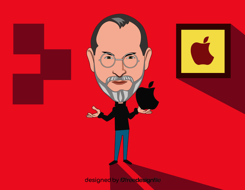 Steve Jobs vector