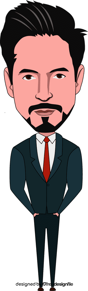 Tony Stark clipart