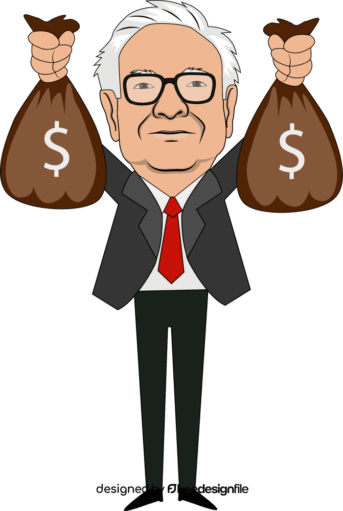 Warren Buffett clipart