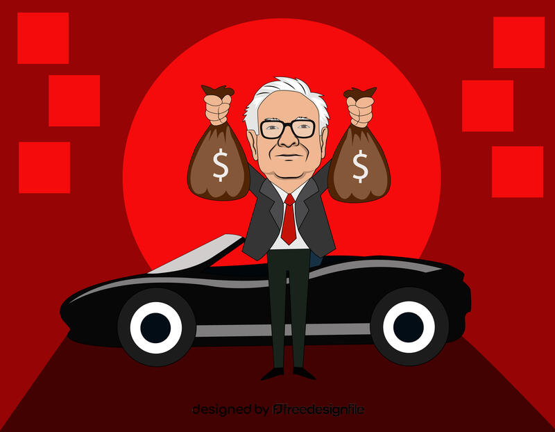 Warren Buffett vector