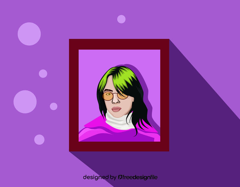 Billie Eilish vector